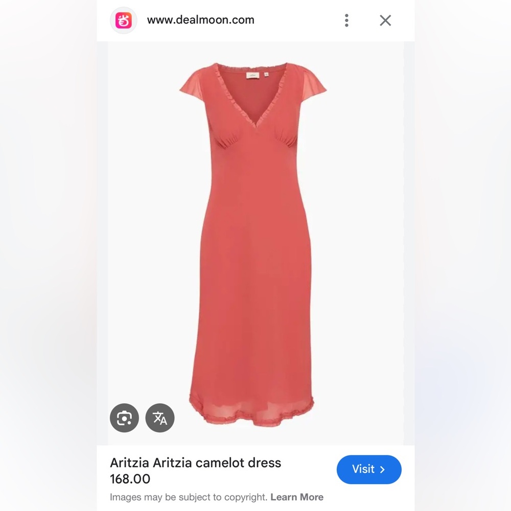Aritzia Wilfred Camelot Dress